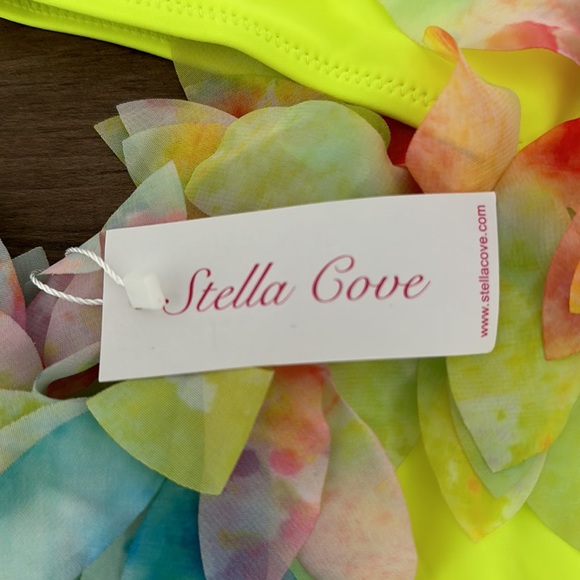 COPY - Stella Cove Feather Swimsuit - girls - Picture 2 of 3